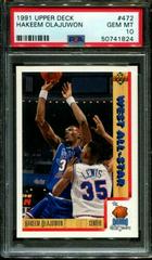 Hakeem Olajuwon #472 Basketball Cards 1991 Upper Deck Prices