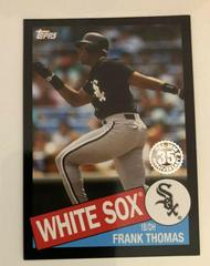 Frank Thomas [Black] Baseball Cards 2020 Topps 1985 35th Anniversary Prices