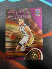 Stephen Curry [Purple] Basketball Cards 2022 Panini Donruss Elite Full Throttle Prices