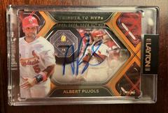 Albert Pujols [Orange] #TTM-AP Baseball Cards 2022 Topps Tribute to MVPs Autographs Prices