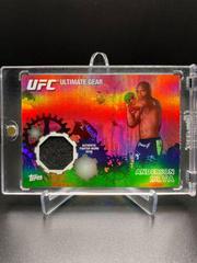Anderson Silva [Onyx] #UG-AS Ufc Cards 2010 Topps UFC Ultimate Gear Relic Prices
