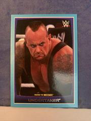 Undertaker [Blue] Wrestling Cards 2015 Topps WWE Road to Wrestlemania Prices