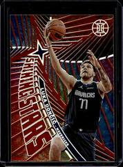Luka Doncic [Asia Red Yellow] #9 Basketball Cards 2021 Panini Illusions Shining Stars Prices