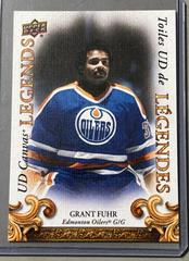 Grant Fuhr #CL-8 Hockey Cards 2023 Upper Deck Tim Hortons Legends UD Canvas Legends Prices