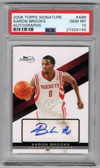 Aaron Brooks Basketball Cards 2008 Topps Signature Autographs Prices