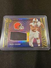 Nick Chubb #6 Football Cards 2023 Panini Illusions Highlight Swatch Prices