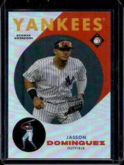 Jasson Dominguez Baseball Cards 2022 Bowman Chrome Ascensions Prices