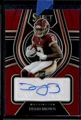 Dyami Brown [Maroon] #RS-DBR Football Cards 2021 Panini Select Rookie Signatures Prices