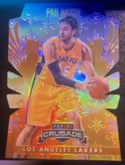 Pau Gasol Orange Die Cut #118 Basketball Cards 2013 Panini Crusade Crusade Prices