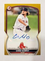 Chris Murphy [Gold] Baseball Cards 2023 Bowman Paper Prospect Autographs Prices