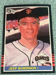 Jeff Robinson #201 Baseball Cards 1985 Donruss Prices