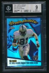 Tim Brown [Refractor] #RB28 Football Cards 2003 Topps Chrome Record Breakers Prices