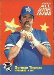 Gorman Thomas #11 Baseball Cards 1986 Fleer All Stars Prices