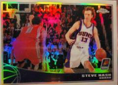 Steve Nash [Gold Refractor] #79 Basketball Cards 2009 Topps Chrome Prices
