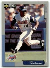 Rickey Henderson #30 Baseball Cards 1998 Collector's Choice Prices