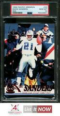 Deion Sanders [Red] #33 Football Cards 1996 Pacific Gridiron Prices