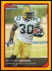 Ahman Green [Orange Refractor] #135 Football Cards 2006 Bowman Chrome Prices