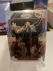 A'ja Wilson [Mojo] #39 Basketball Cards 2022 Panini Prizm WNBA Prices