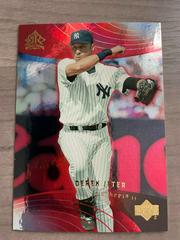 Derek Jeter [Red] #93 Baseball Cards 2005 Upper Deck Reflections Prices