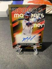 Yordan Alvarez [Gold] #FMA-YA Baseball Cards 2023 Topps Finest Moments Autographs Prices