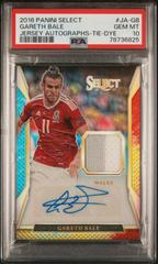 Gareth Bale [Tie Dye] Soccer Cards 2016 Panini Select Jersey Autographs Prices