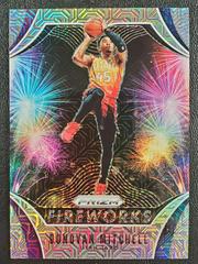 Donovan Mitchell [Mojo Prizm] Basketball Cards 2019 Panini Prizm Fireworks Prices