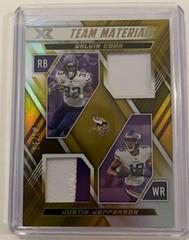 Dalvin Cook, Justin Jefferson [Gold] #TM-16 Football Cards 2022 Panini XR Team Materials Prices