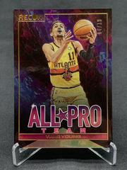 Trae Young [Gold] #8 Basketball Cards 2021 Panini Recon All Pro Prices