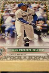Julio Rodriguez [Metallic] #HW44 Baseball Cards 2022 Topps Holiday Prices
