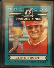Mike Trout [Silver Press Proof] #13 Baseball Cards 2015 Donruss Prices