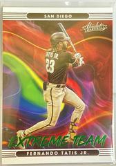 Fernando Tatis Jr.  [Green] #ET-3 Baseball Cards 2022 Panini Absolute Extreme Team Prices