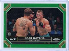 Brad Katona RC [Green Refractor] #1 Ufc Cards 2024 Topps Chrome UFC Prices