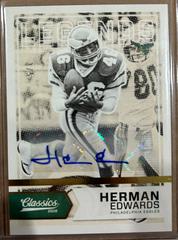 Herman Edwards [Autograph Gold] #116 Football Cards 2016 Panini Classics Prices