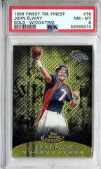 John Elway [Gold Refractor w/ Coating] #T6 Football Cards 1999 Topps Finest Team Prices