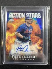 Pete Alonso #ASCA-PA Baseball Cards 2023 Topps Chrome Update Action Stars Autographs Prices
