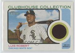 Luis Robert #CC-LR Baseball Cards 2022 Topps Heritage Clubhouse Collection Relics Prices