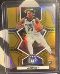 Jaden Ivey [Gold] Basketball Cards 2022 Panini Chronicles Draft Picks Mosaic Prices