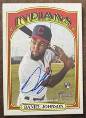 Daniel Johnson Real One Autographs #ROA-DJ Baseball Cards 2021 Topps Heritage Real One Autographs Prices
