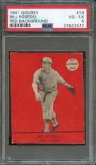 Bill Posedel [Red Background] Baseball Cards 1941 Goudey Prices