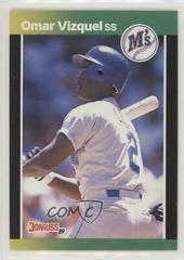 Omar Vizquel [Photo Darnell Coles] #163 Baseball Cards 1989 Donruss Baseball's Best Prices