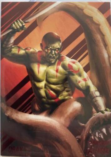 Drax [Burgundy Foil] #18 Marvel 2022 Ultra Avengers