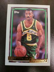 Eddie Johnson Basketball Cards 1992 Topps Gold Prices