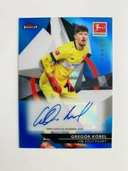 Gregor Kobel [Blue Refractor] Soccer Cards 2020 Topps Finest Bundesliga Autographs Prices