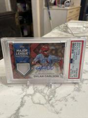 Dylan Carlson [Red] #MLMA-DC Baseball Cards 2022 Topps Major League Material Autographs Prices