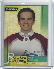 Alex Newhook Hockey Cards 2021 Upper Deck Synergy Rookie Journey Draft Prices