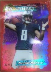 Marcus Mariota [Red Refractor] Football Cards 2015 Topps Finest 1995 Refractor Prices
