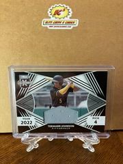 Termarr Johnson #FRM-TJ Baseball Cards 2022 Panini Elite Extra Edition First Round Materials Prices