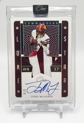 Terry McLaurin [Lone Star Autograph Platinum] #100 Football Cards 2022 Panini One Prices