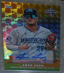 Jace Jung [Autograph Foilfractor] Baseball Cards 2023 Topps Pro Debut Farm Fresh Futures Prices