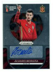 Alvaro Morata [Prizm] Soccer Cards 2018 Panini Prizm World Cup Signatures Prices